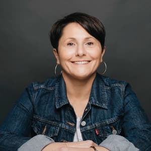 Portrait of Isabelle Levacher, interior designer and decorator Portrait of Isabelle Levacher, interior designer and decorator