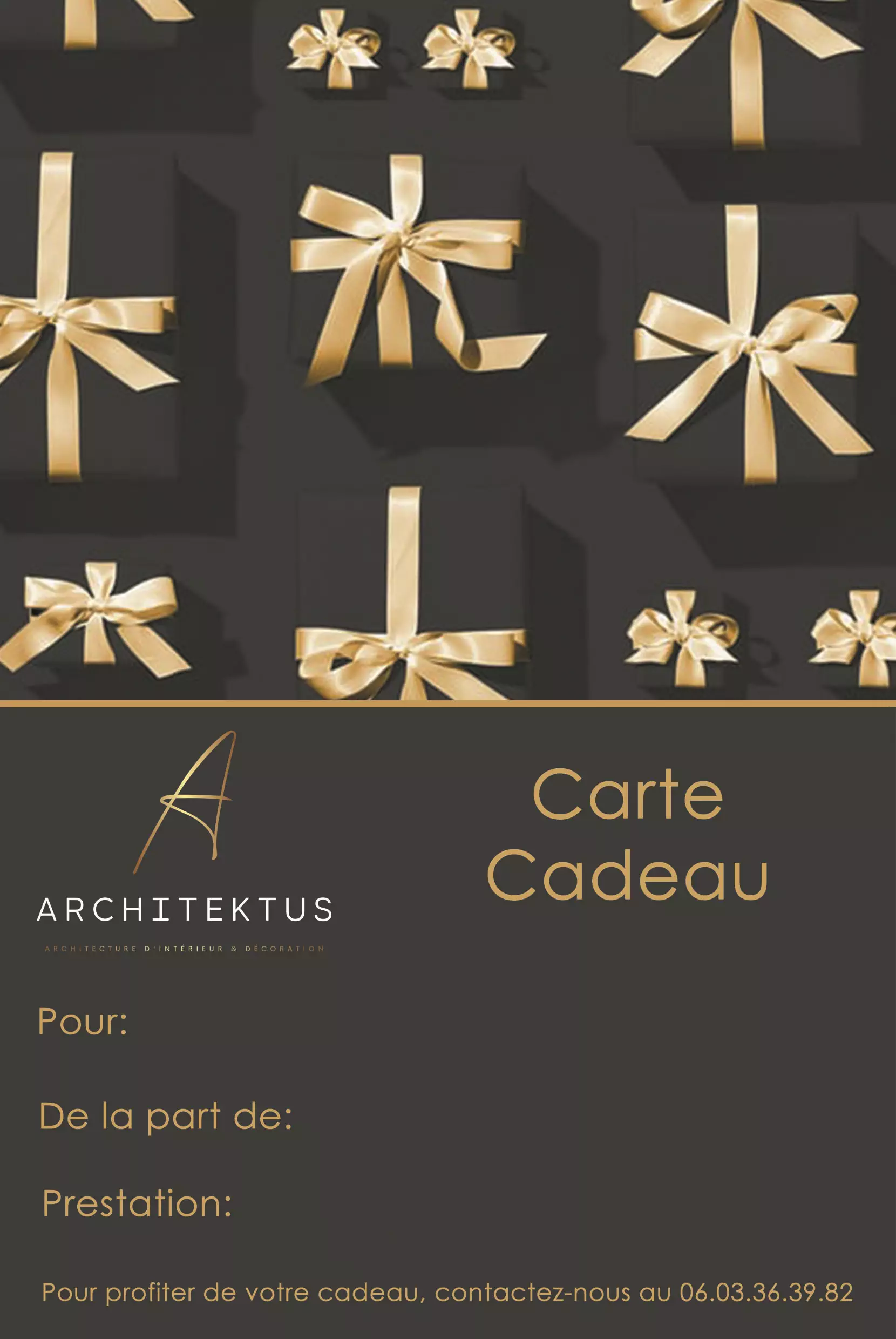 Architektus gift card Architektus gift card